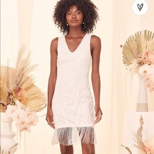 Boho Dress Fringe NWT